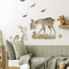 autocolant perete animalele padurii